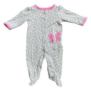Simple Joys by Carter's Butterfly Snap-up Sleep & Play - 3 Months